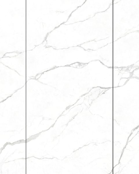 12MM POLARIS STATUARIO GLOSSY-A/3.2M * 1.6M